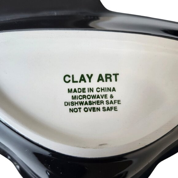 Set of 3 Clay Art Hand-Painted Margarita Glass Shaped Dipping‎ Salsa Bowls Party - Picture 7 of 10